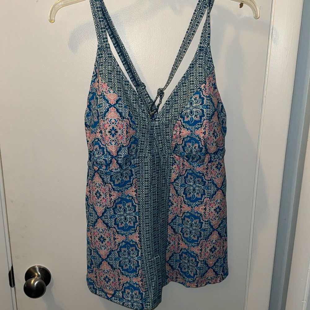 Sweet Escape Tankini Top, Size 16W